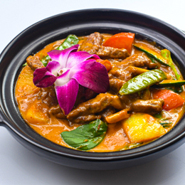 Bœuf au curry Thaï